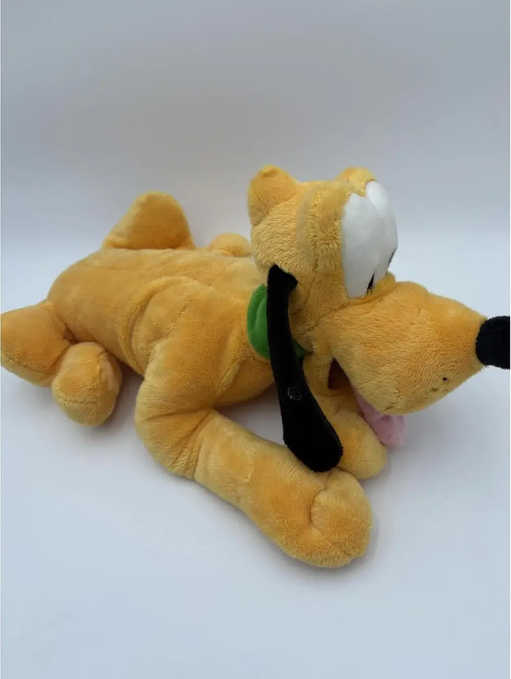 Disney Walt Disney Pluto “If found Return To Mickey Mouse”  Plush Animal Toy